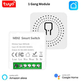 1  Gang Tuya WiFi Smart Light Switch Module, Mini Module, Light Swtch, Tuya Smart Switch